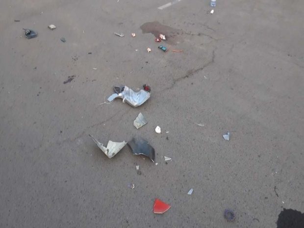 Авария с участием мопеда (ФОТО)