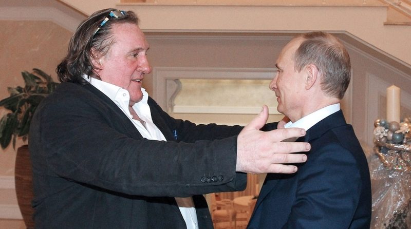 Депардье рассказал о своих встречах с Путиным