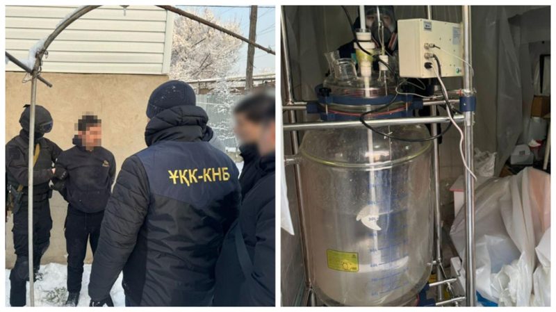 Более 600 тысяч доз мефедрона изъяли сотрудники КНБ в Алматы