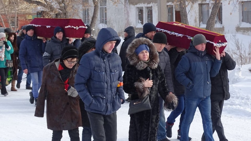 Погибших в Шахане проводили в последний путь