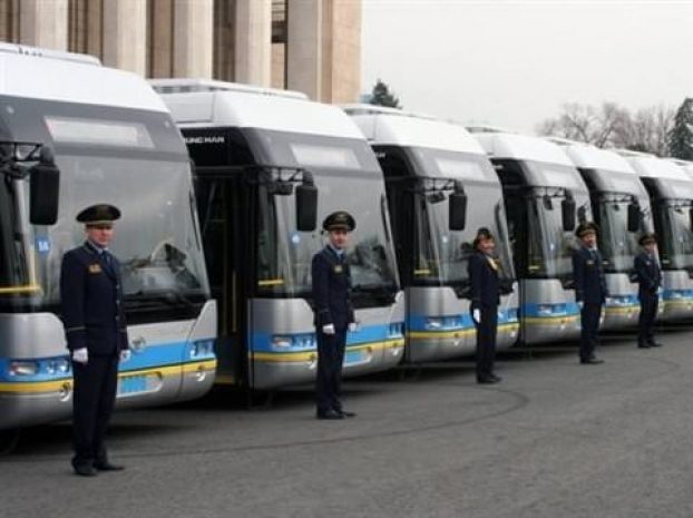 В 2014 году в Алматы будет 800 автобусов, работающих на газе