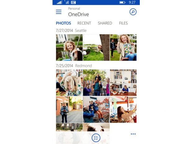 Microsoft улучшила OneDrive для Windows Phone