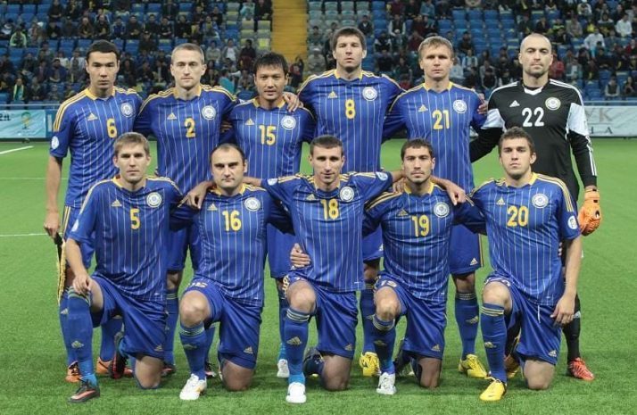 Казахстан в рейтинге FIFA поднялся на 17 строчек