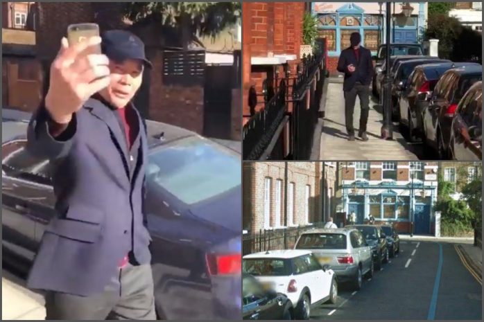 Видео с гуляющим в Лондоне Бергеем Рыскалиевым появилось в соцсетях