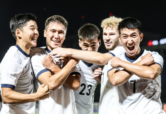 Молодежная сборная Кыргызстана по футболу впервые пробилась на Кубок Азии
