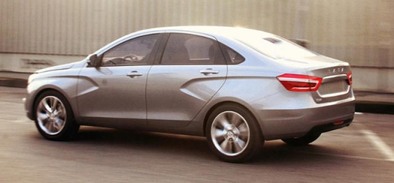 Новый седан Lada Vesta отправили на испытания в Германию