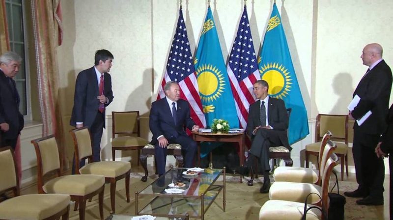 Президенты Казахстана и США отметили важность казахстанско-американского партнерства