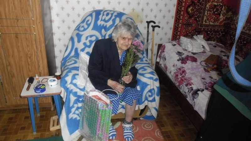 Жительница Степногорска отметила 100-летие