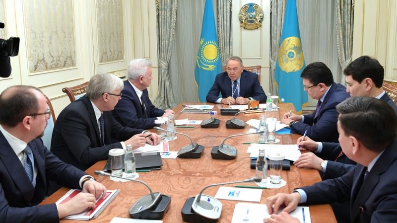 Нурсултан Назарбаев встретился с президентом «Лукойла»