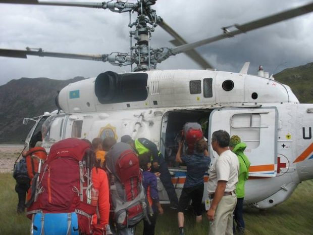 Спасатели эвакуировали группу российских туристов