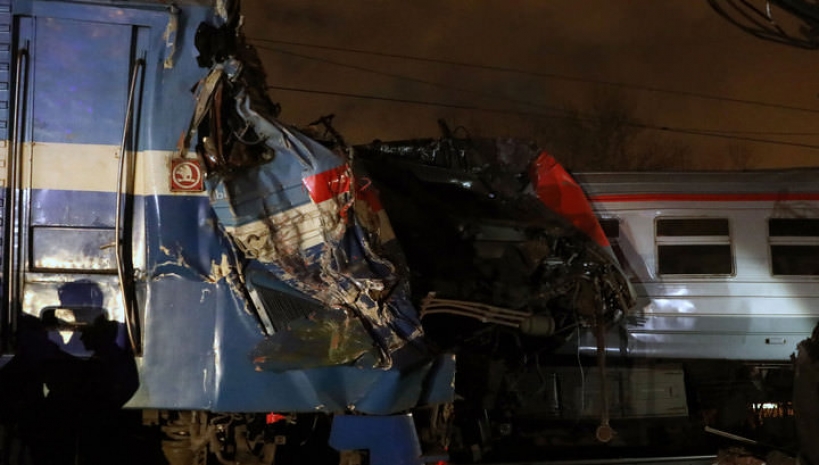 Казахстанцы не пострадали при столкновении поездов в Москве
