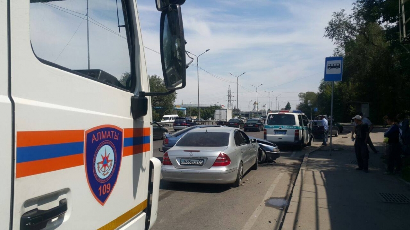 Четырехлетний ребенок пострадал в ДТП в Алматы