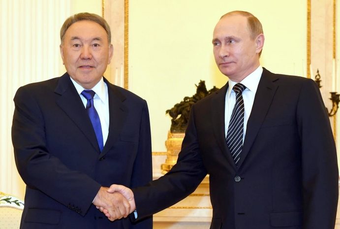 Нурсултан Назарбаев и Владимир Путин сверили график предстоящих встреч