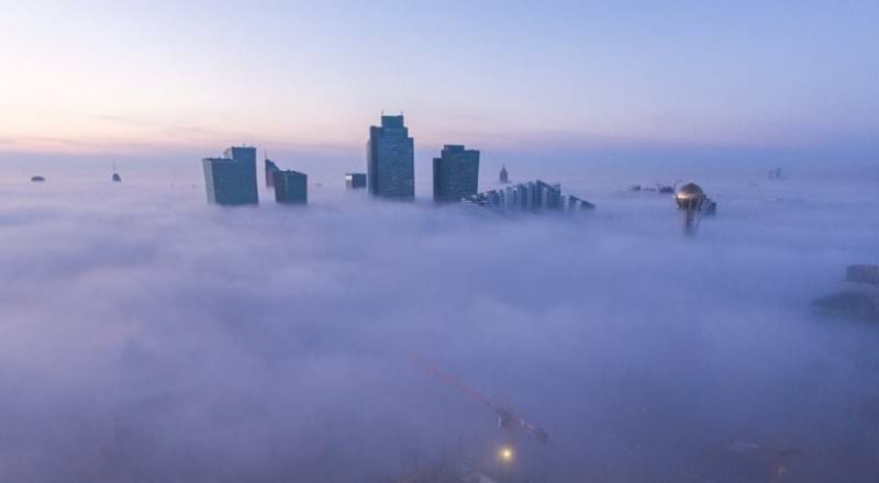 В аэропорту Астаны из-за тумана задерживается вылет авиарейсов