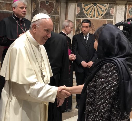 Посол Казахстана в Швейцарии встретилась с папой Римским