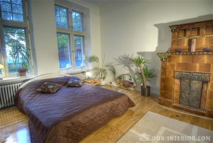 Спальня в стиле сафари