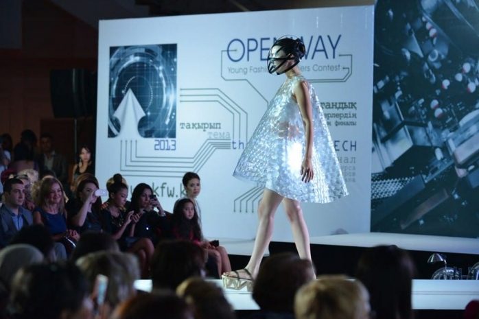 Хайтек-гейша потрясла конкурс молодых дизайнеров Казахстана. ФотоЭксклюзив