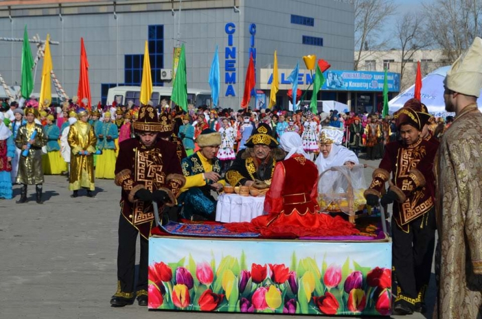 Около тысячи литров Наурыз-коже приготовили для жителей Кокшетау