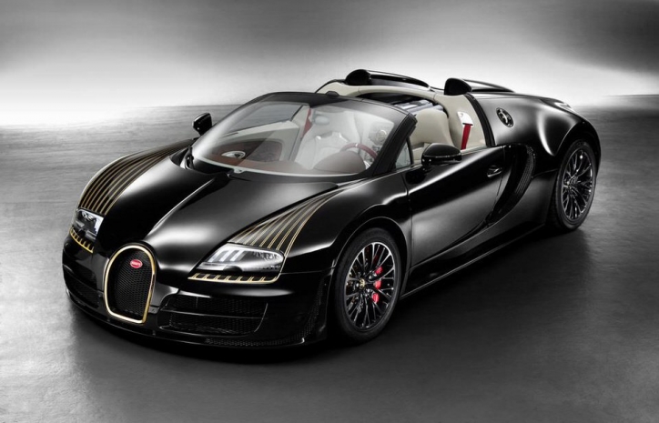 Bugatti представила отделанный золотом Veyron Grand Sport Vitesse