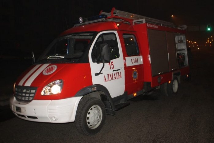 ДТП с возгоранием