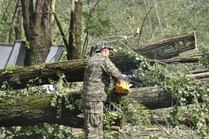В Мангистауской области ураган снес крыши