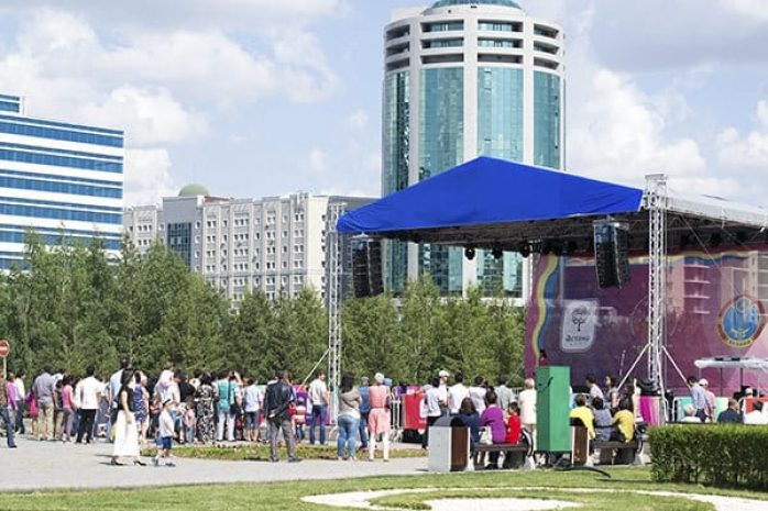 В столице прошел фестиваль детского творчества «Шаттык»