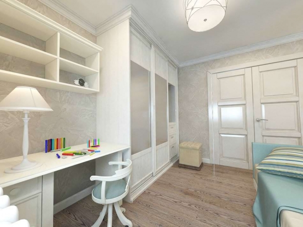 Как зонировать маленькую комнату для трех человек?