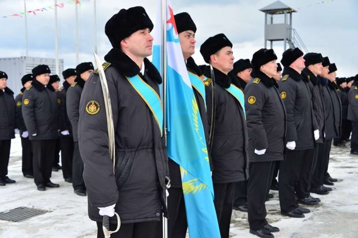 В Актау открыт первый военный пирс
