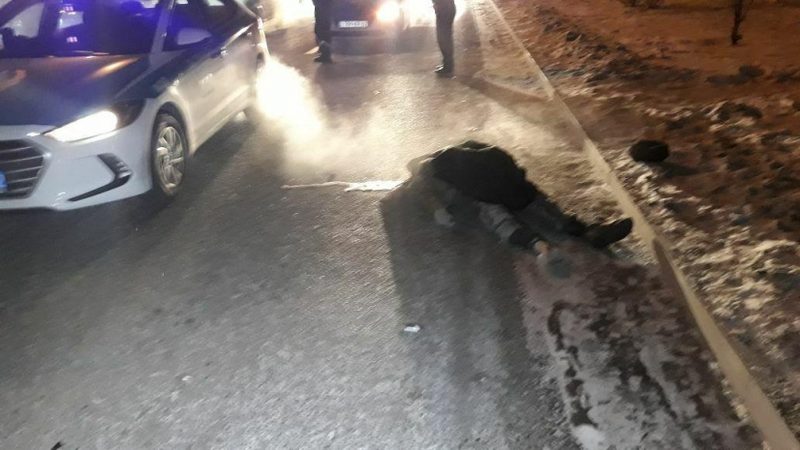 Пешеход в Алматы погиб в десяти метрах от надземного перехода