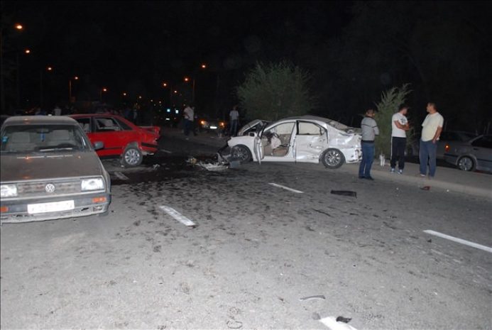 Арестован шымкентский лихач на «Лексусе», протаранивший 7 авто