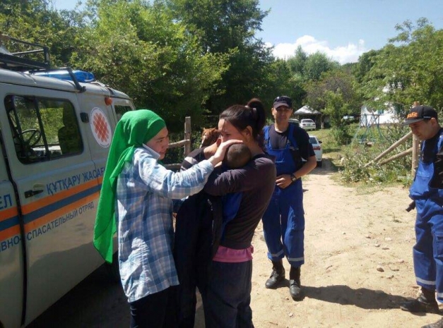 В алматинских горах найден пропавший ребенок