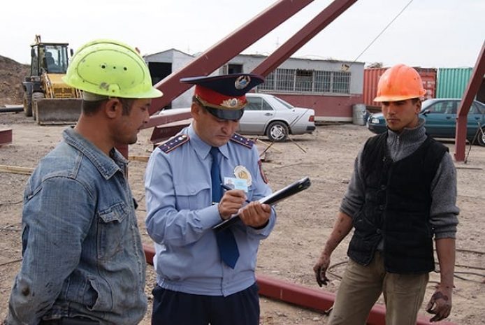 701 иностранца привлек к ответственности ДВД Алматы