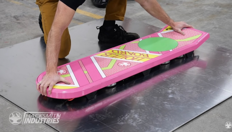 Инженеры презентовали ховерборд из фильма «Назад в будущее»