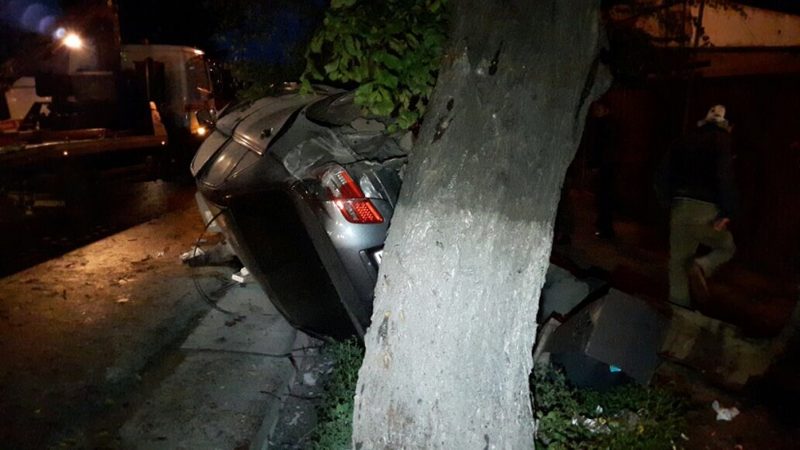 Уснувший водитель стал причиной аварии в Алматы