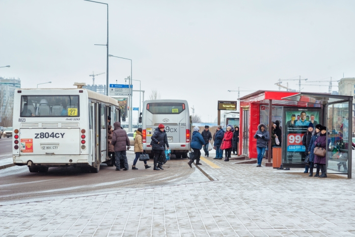 Движение на пригородных маршрутах может быть ограничено в Астане