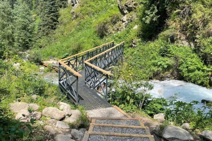 Маршрут к радоновому источнику «Алма-Арасан» модернизируют в Алматы