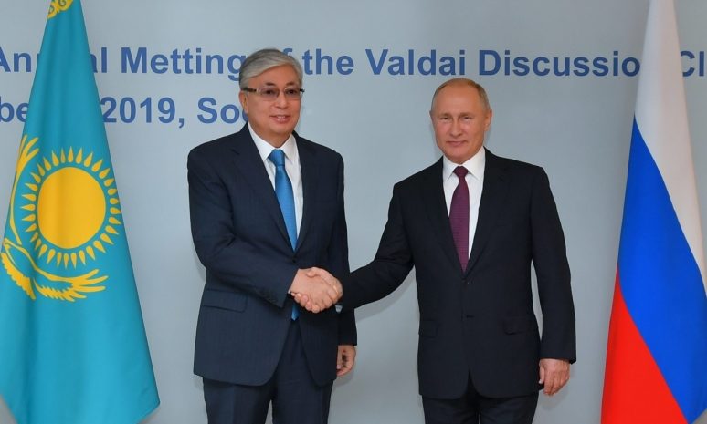 Токаев заявил о новом уровне партнерства с Россией