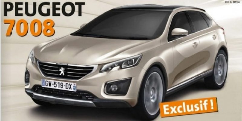 Peugeot пускает «в серию» семиместный кроссовер под индексом 7008