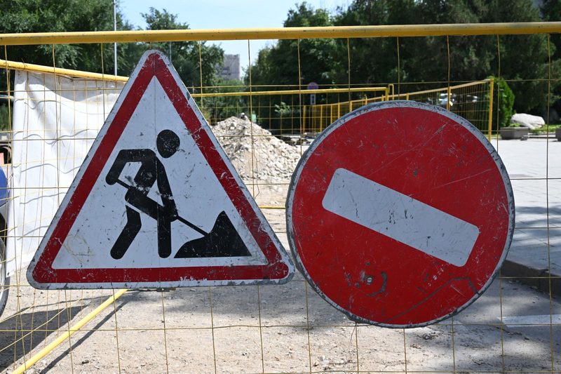 В Астане временно закроют участок развязки проспекта Мангилик Ел и улицы Сыганак