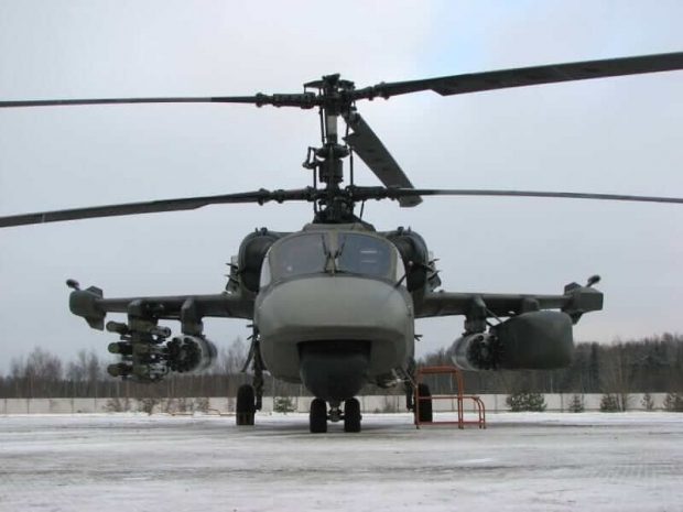 В России разбился вертолет Ка-52 «Аллигатор»