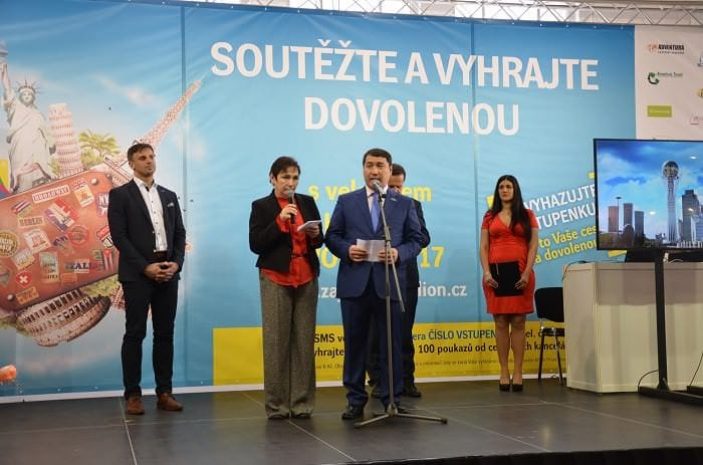 Футуристический облик Астаны впечатлил чехов