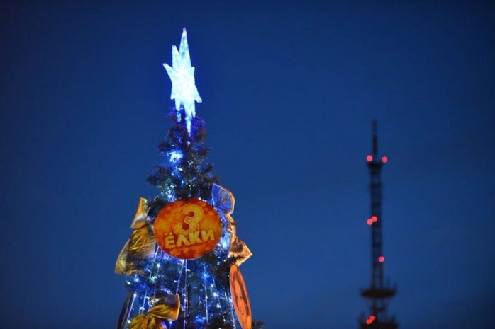 Для фильма Бекмамбетова центр Алматы засыпали снегомЭксклюзив