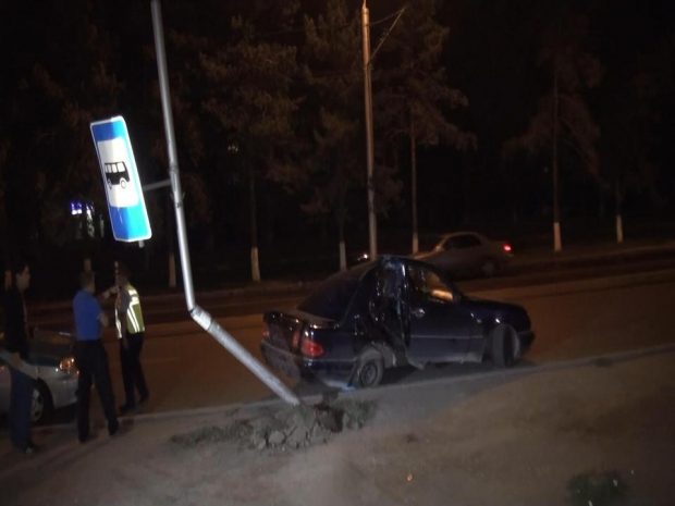 Пьяный автомеханик разбил машину клиента