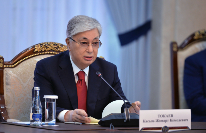 Переговоры в расширенном составе провели президенты Казахстана и Кыргызстана