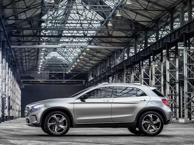 Рассекречен самый маленький кроссовер Mercedes