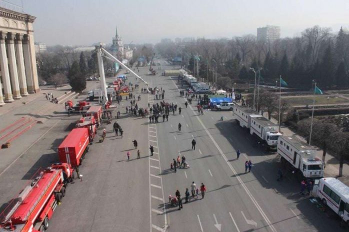 В Алматы провели Всемирный день гражданской обороны