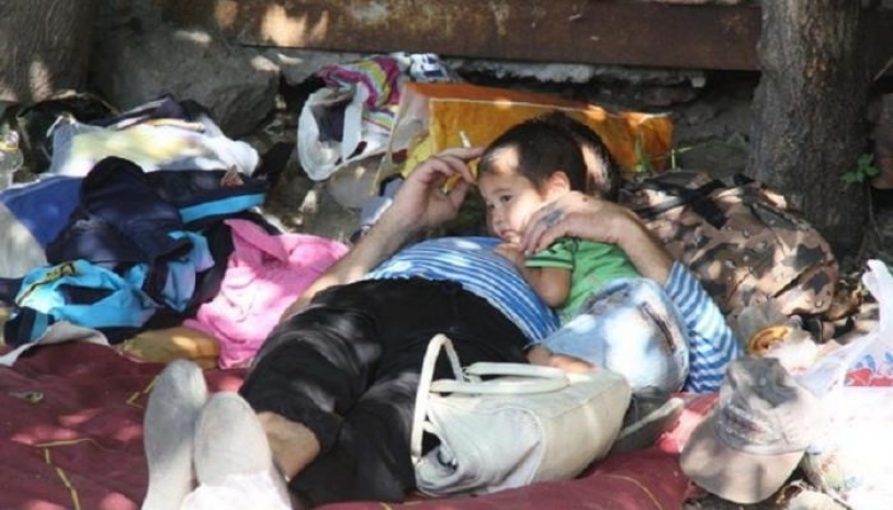 Мать и сын проживали на городской свалке в Павлодаре