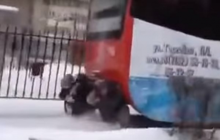 Поездка с риском для жизни (ВИДЕО)