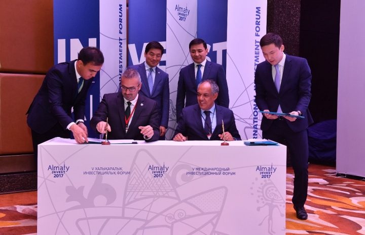 Нефтяной консорциум и алматинские компании подписали договоры на 5 млрд тенге