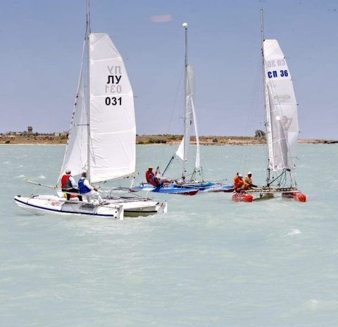Чемпионат по гонкам парусных судов собрал более 500 спортсменов
